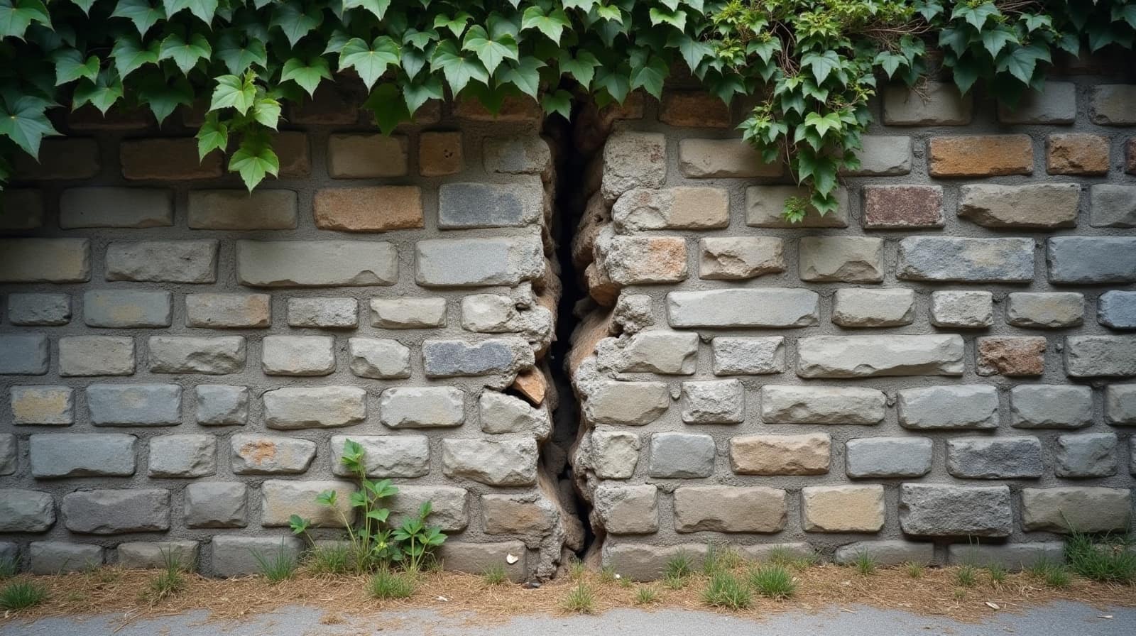 Réparer un mur de soutènement fissuré ou qui se ventre